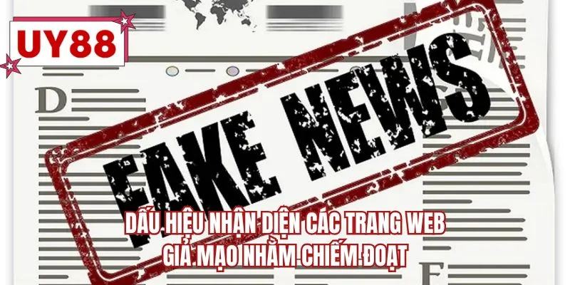 Dấu hiệu nhận diện các trang web giả mạo nhằm chiếm đoạt